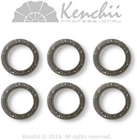 Kenchii Black Finger Inserts 6 Pack