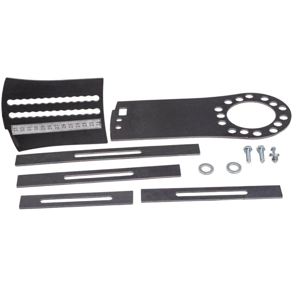 Medidor de Herramienta de medición de combinación de neumáticos de Rueda Compatible con bujes 5x4,5 5x4,75 y 5x5