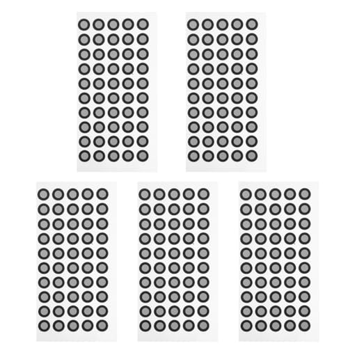 Tofficu Reflective Marking Points for 3D Scanners 0.39 Inch Tear-Resistant Film Dots 50 Pieces Lightweight 3D Scan Marker Points for Industrial Precision Scanning