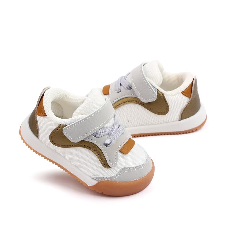 Toddler Baby Boys Girls Rubber Sole Mesh Breathable Adorable Running Sneakers, Sport Newborn Infant First Walkers Shoes4