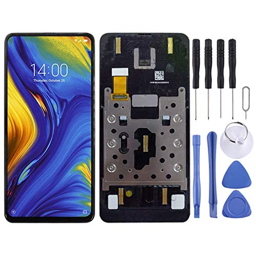 Écran LCD pour Xiaomi Mi Mix 3 noir avec châssis de remplacement