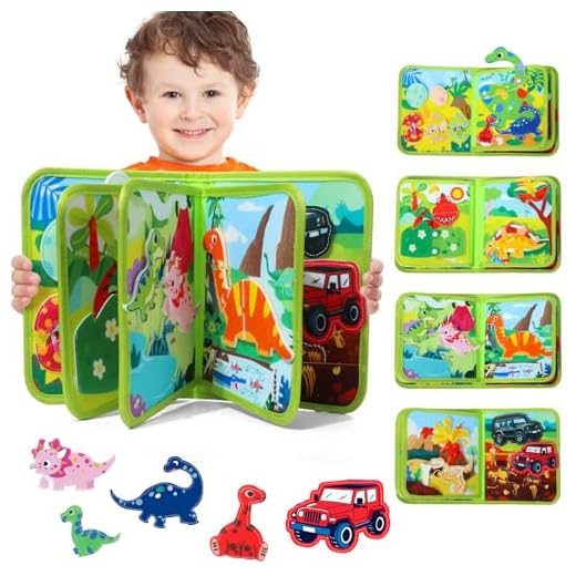 XIAPIA Montessori Interactief boek voor kinderen van 1 tot 3 jaar, sensorische activiteitenboeken, Busy Book educatieve spellen, kinderverjaardagscadeau