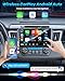[8 Core + 64GB] Car Radio for Toyota RAV4 2013-2018: 10.1 Inch HD Touchscreen RAV4 Stereo Support Wireless Carplay Android Auto Bluetooth 5G Wi-Fi AM FM GPS SWC DSP Mirror Link Backup Camera
