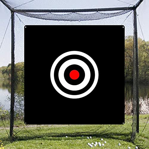 Golf Target Cloth 58' x 59' Hitting Net Targets with 3 Golf Practice Ball for Golf Training Driving...