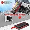 Solar-Power-Bank30000mAh-Portable-Solar-Charger-with-Wireless-Phone-Charger-Compatible-with-All-Cell-Phones-IOS-Android-and-Other-Electronics-Rainproof-Solar-Phone-Charger-with-Dual-LED-Flashlight Solar Power Bank,30000mAh Portable Solar Charger with Wireless Phone Charger Compatible with All Cell Phones, IOS…
