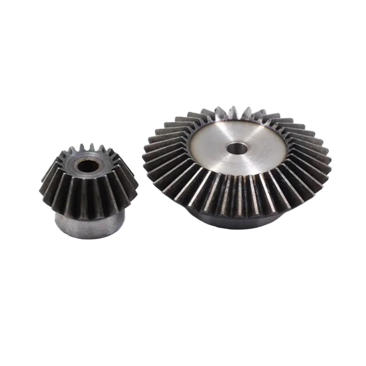 Denti ingranaggi conici 1 Set Ingranaggi conici 1:2 Modulo .5 16 Denti 32 denti Commutazione unità a 90 gradi in acciaio in(2pcs 1.5m 16t-32t)