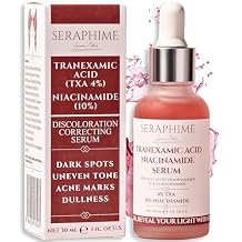 Tranexamic Acid TXA 4% + Niacinamide 10% Serum Discoloration Correcting Serum with Alpha Arbutin, Pro-Vitamin B5, Phloretin Dark Spot, Hyperpigmentation, Uneven Skin Tone Corrector 1 fl oz