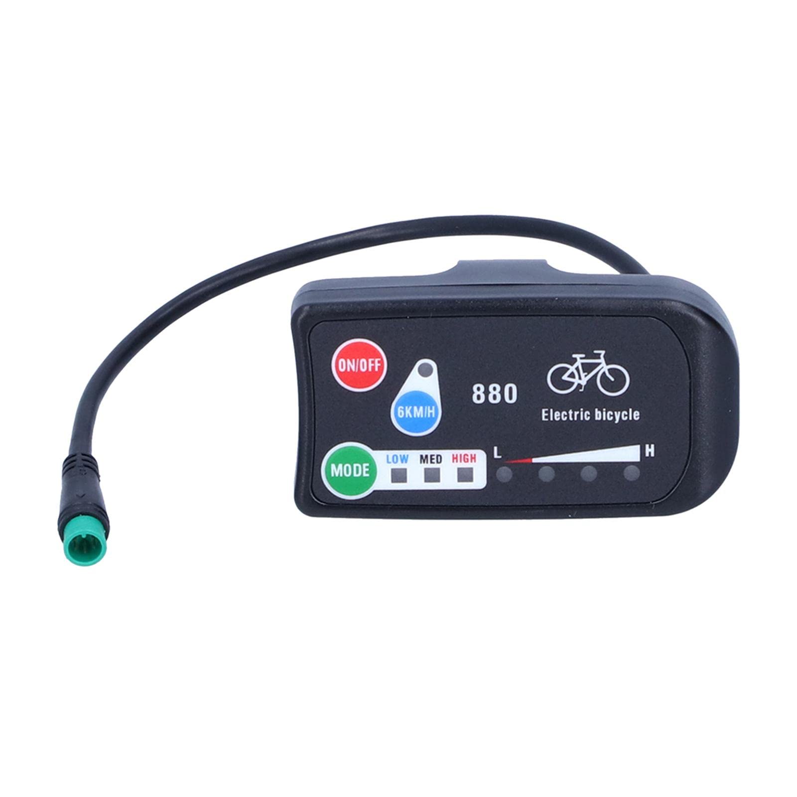 LOOM TREE® Display 24V 36V 48V Electric Bicycle Kt 880 E-Bike Control Panel Waterproof Joint | Cycling | Bicycle Components & Parts | Electric Bicycle Components (B0D2K85F6F) Amazon Price History, Amazon Price Tracker