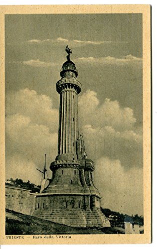 Primi '900 Trieste faro della Vittoria FP B/N Cartolina Postale