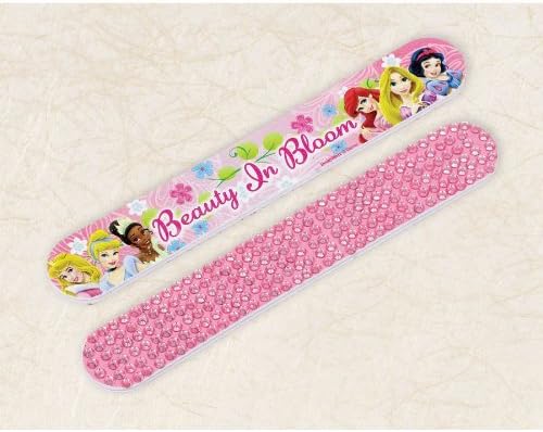 Disney Princess Nail File Birthday Party Favour (1 Piece), Pink, 5" x 3/4".
