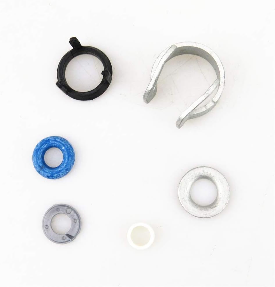1.8T 2.0T Fuel Injector Seal Kit Auto Accessories For VW For passat B6 Golf 5 MK5 For Tiguan A3 8P A4 B8 A5 A6 C7 Q3 Q5 06H998907A - (Color: 4 Fuel Injector kit)