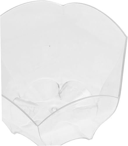 Miniatura 4 de Abaodam 48 Pcs Flower Mousse Cup Bowl Parfait Cups Square Dessert Containers Juice Cups Pudding Cup Ice Cream Cups Appetizer Cups Vasos Para Postres