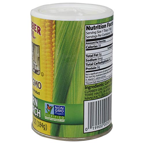 Clabber Girl Non-GMO Corn Starch, Gluten Free, 6.5 Ounce - Image 5