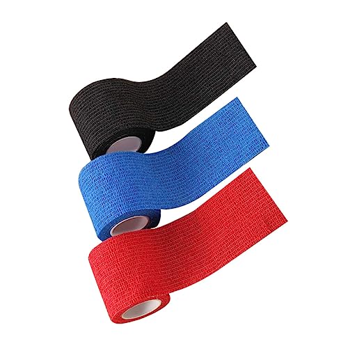 NOLITOY 3pcs Strap Sport Tape Pet Tape Pet Tape Self- Protective Athletic Tape Combination Sports Non-Woven Fabric