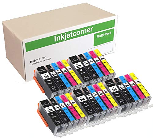 インクカートリッジ。 Amazon.co.jp: Inkjetcorner 25パック互換インクカートリッジPGI - 270