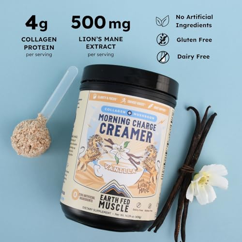 Earth Fed Muscle Vanilla Protein Creamer