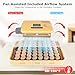 Incubators for Hatching Eggs, 56 Eggs Incubator with Egg Candler, Auto Egg Turner, Temp & Humidity Control, Hatch Day, 360° Viewing for Chicken, Duck, Quail Eggs, Ideal for Farm, School and Lab