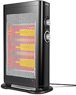 GEEK HEAT Infrared Convection Heater,1000W/1500W Electric Portable Space Heater for Office,Home and Indoor Use,Safe Tower Radiant Quartz Heater with Adjustable Thermostat,Tip-Over,Overheat Protection
