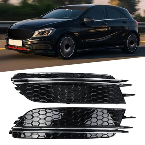 Couverture de grille de pare-chocs pour A6 C7 calandre antibrouillard pré-lifting - 3