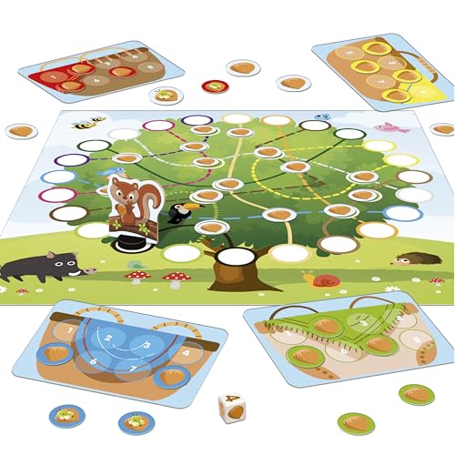 Educa - 1,2,3 Nüsse, 20083, Mehrfarbig