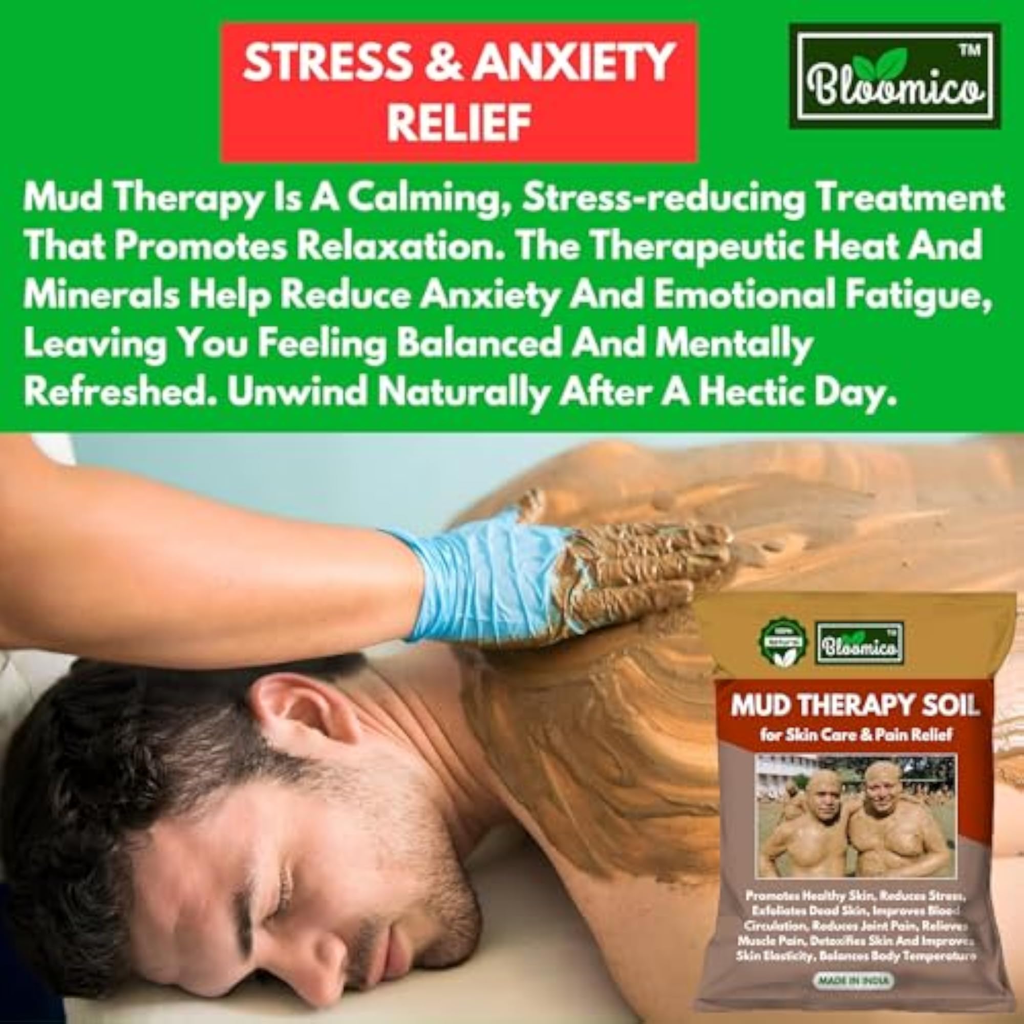Mud Therapy Sand for Mud Baths & Skin Wellness - 10 kg