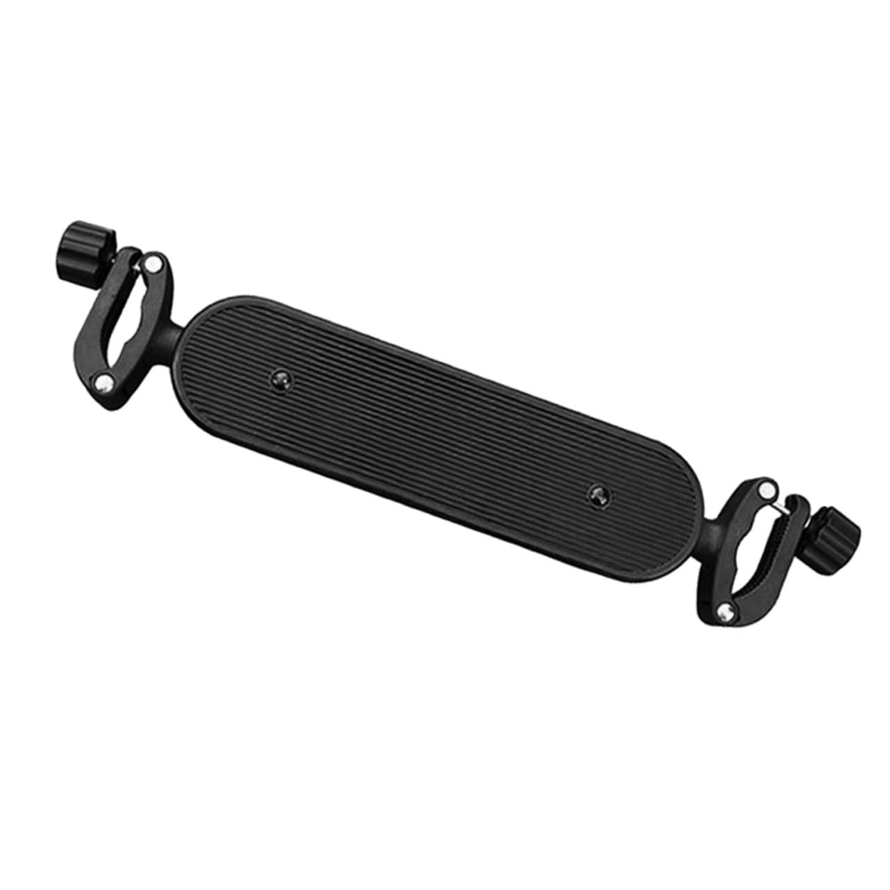 Uonlytech Reposapiés en Plástico Negro para Cochecito de Ñiño Ajustable para Mayor y Seguridad Longitud 35-43cm y Fijación Telescópica