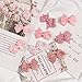 CÉLLOT Hair Clips for Girls - 42PCS Fully Lined Hair Bows Alligator Clips for Toddlers, Infants, Kids, 21 Color Pairs