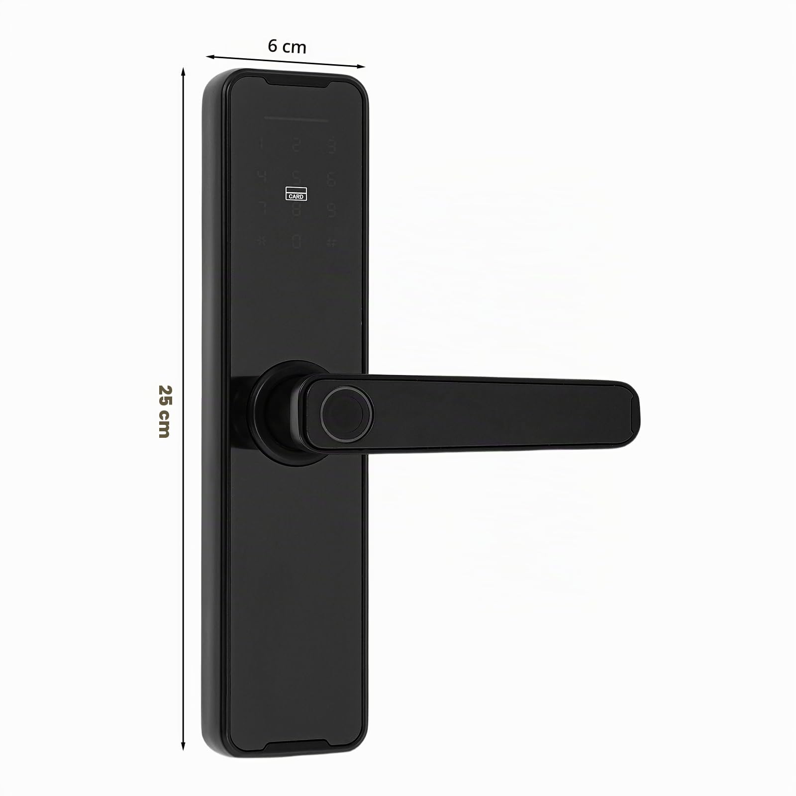 Cerradura de puerta con huella digital, cerradura de puerta inteligente, control de aplicación móvil, cerradura de puerta inteligente, cerradura de huella digital con código numérico