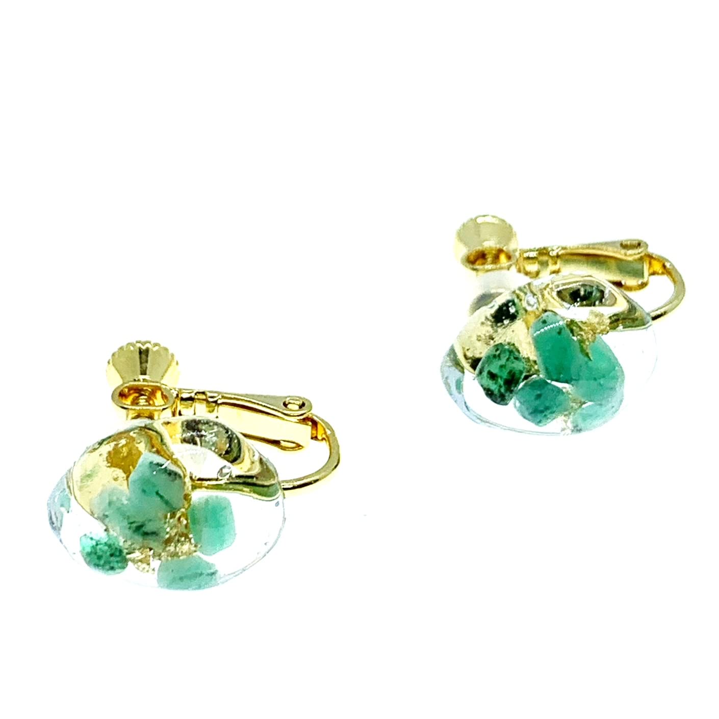 Amazon | ユニセックス 【5月の誕生石】幸運を運ぶエメラルド・一粒