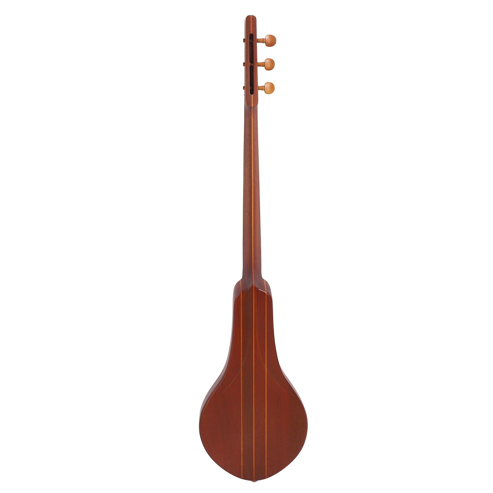 Chitarra Dulcimer a 3 Corde Design Portatile per Prestazioni Pratiche Leggero Abete Mogano
