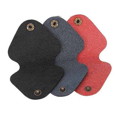 ARTIBETTER 6pcs Cable Organizers de Material de Cuero para Gestión de Cables Bajo Escritorio, Organizador para Auriculares, Enrollador de Cables miniatura 1