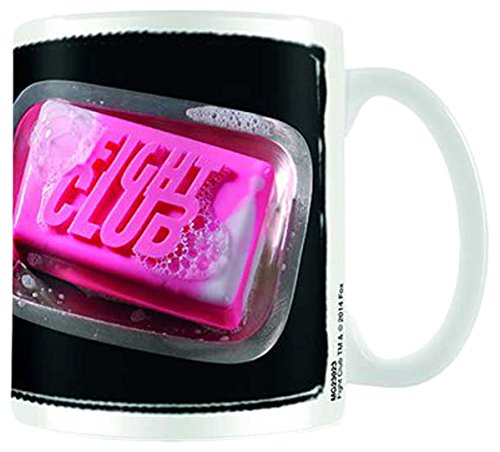 Empire Merchandising 669292 tamaño póster de el Club de la Lucha Taza de cerámica, diámetro 8,5 Horas 9,5 cm