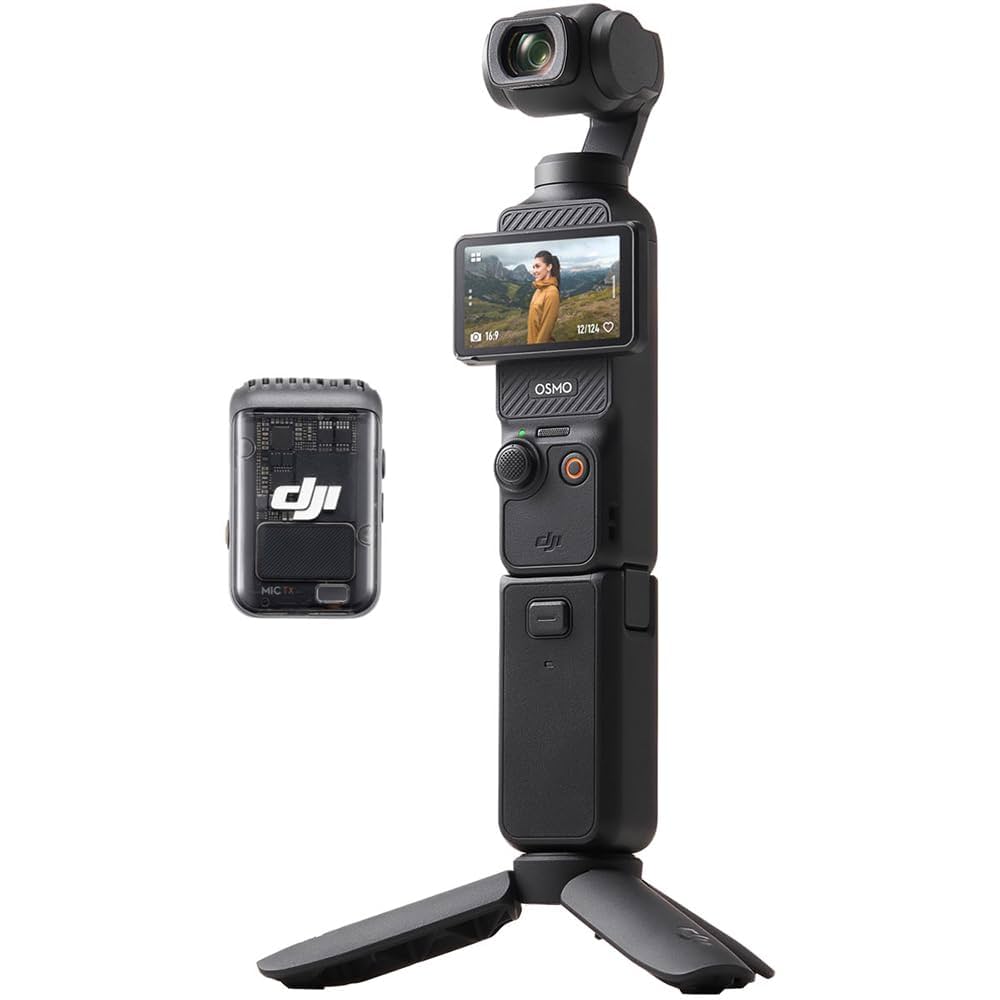 【7/31まで】DJI Osmo Pocket 3 本体 DJI Osmo Pocket 3 3 Axis Stabilized 4K Handheld Camera with