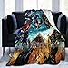 KINGAM Transformers - Manta de micro forro polar ultrasuave, bonita manta para sofá, cama, sofá, cama, varios tamaños para adultos, niños, adolescentes, accesorios de dormitorio