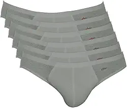 Kit 6 Cuecas Slip Algodão, Zorba, Masculino