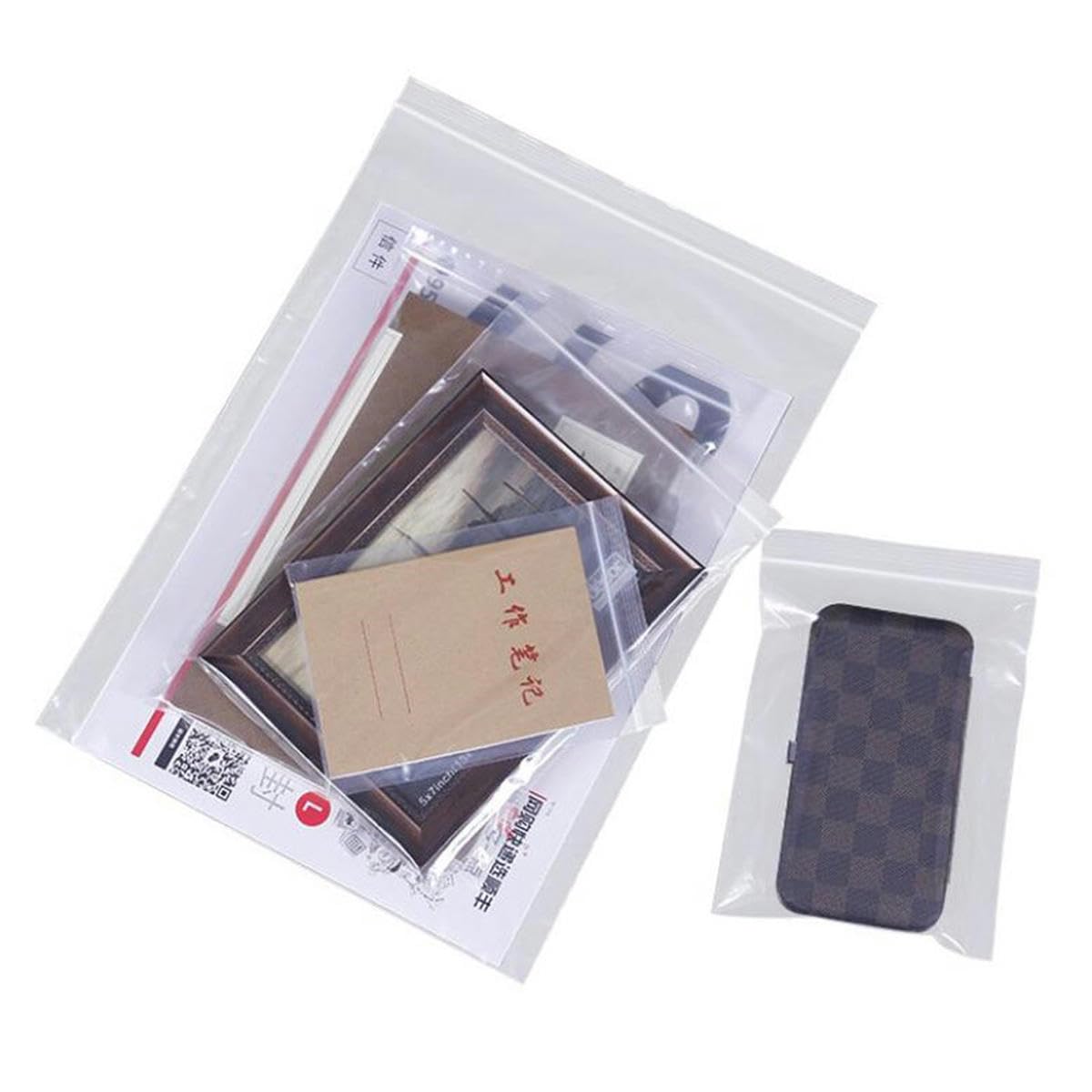 Euro 100 1000 Sacchetti Di Plastica Trasparenti 6x8 Pollici - Con - Foto 9