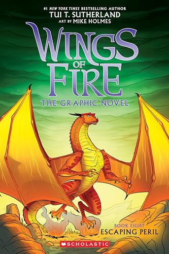 Escaping Peril: A Graphic Novel (Wings of Fire Graphic Novel #8) (Wings of Fire Graphix) Image