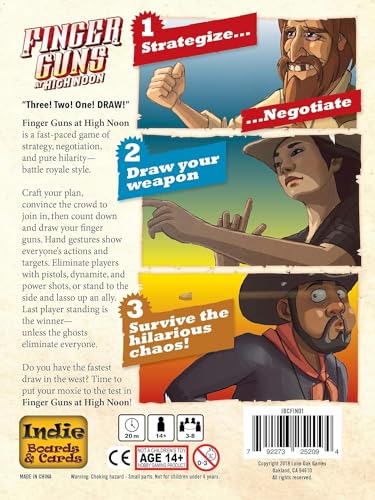Finger Guns at High Noon - Juego de Mesa Estrategia miniatura 5
