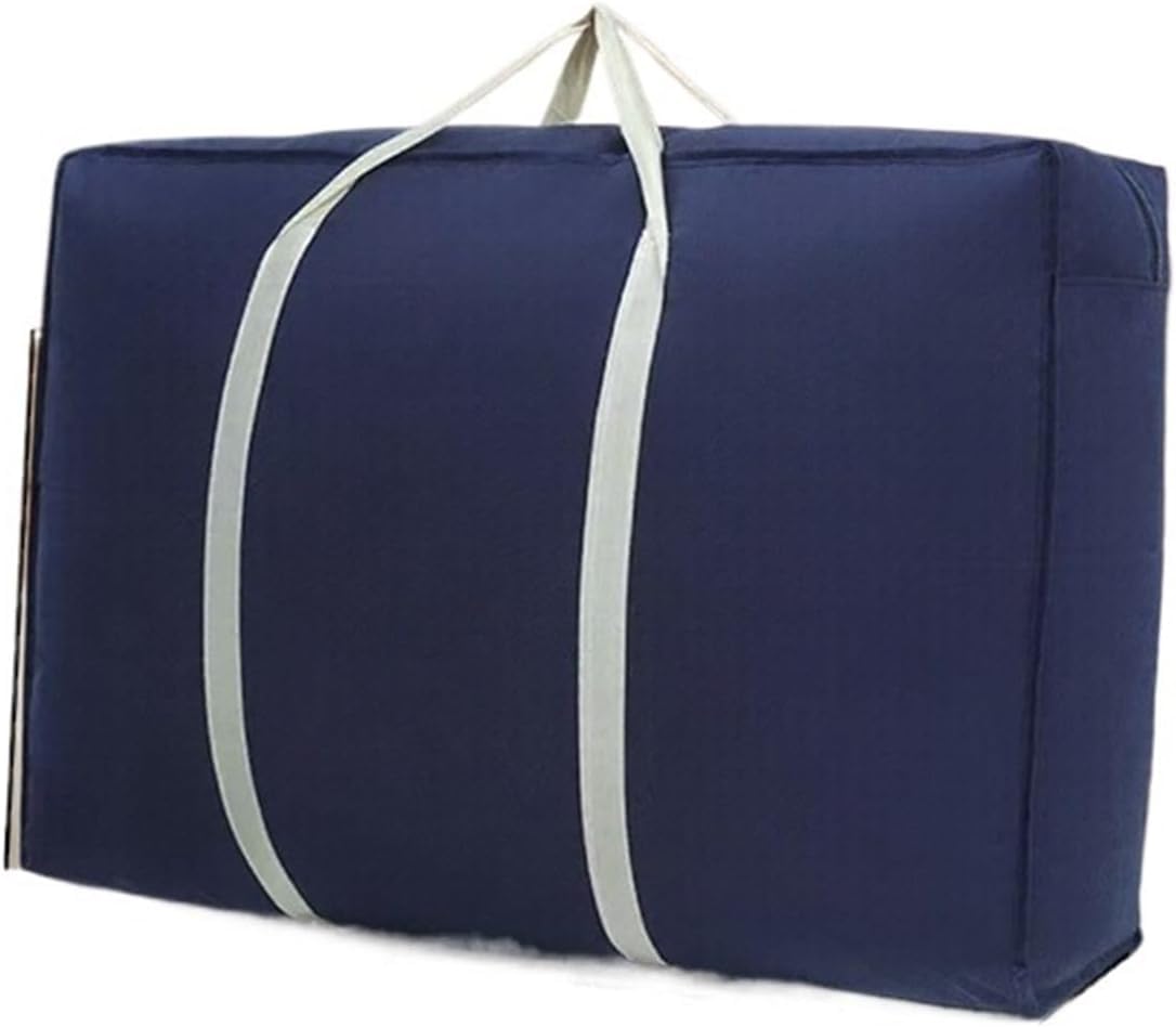 ZGHNASHUN Waterproof Bag Waterproof Storage Bags Quilt, Bagged, Moving, Thickened Bag, Large-capacity Duffel, Clothes(Blue-58x40)