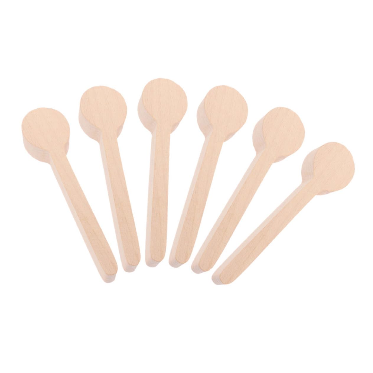 Veemoon 5 Ensembles Kit De Cuillères À Sculpter Diy Cuillères Semi Pour Artisanat Bricolage Ustensiles De Cuisine Esthétiques Naturel 6 Pièces * 5