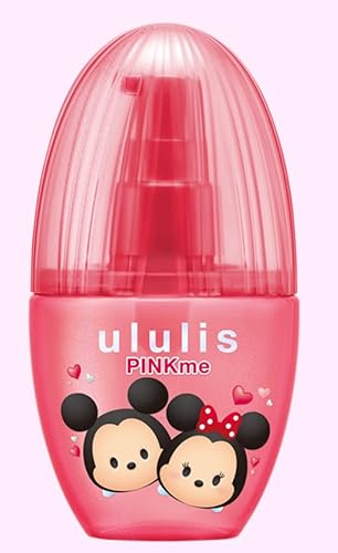 Ululis PINKme ディズニー ツムツム ヘアオイル, ラブリーフリージアの香り, 100mL, ミッキー&ミニーデザイン