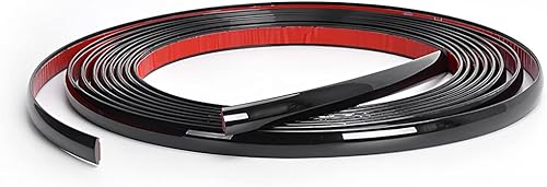 Miniatura 8 de Tiras cromadas para interior de automóvil, tiras cromadas de 16.5 pies para automóviles, tira de borde cromado de cuerpo lateral, moldura cromada