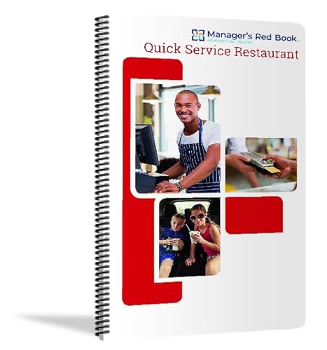 The Manager's Red Book - Quick Service restaurant management communication logbook 8.5
