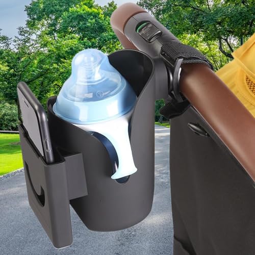 Support bouteille pour trottinette et poussette réglable