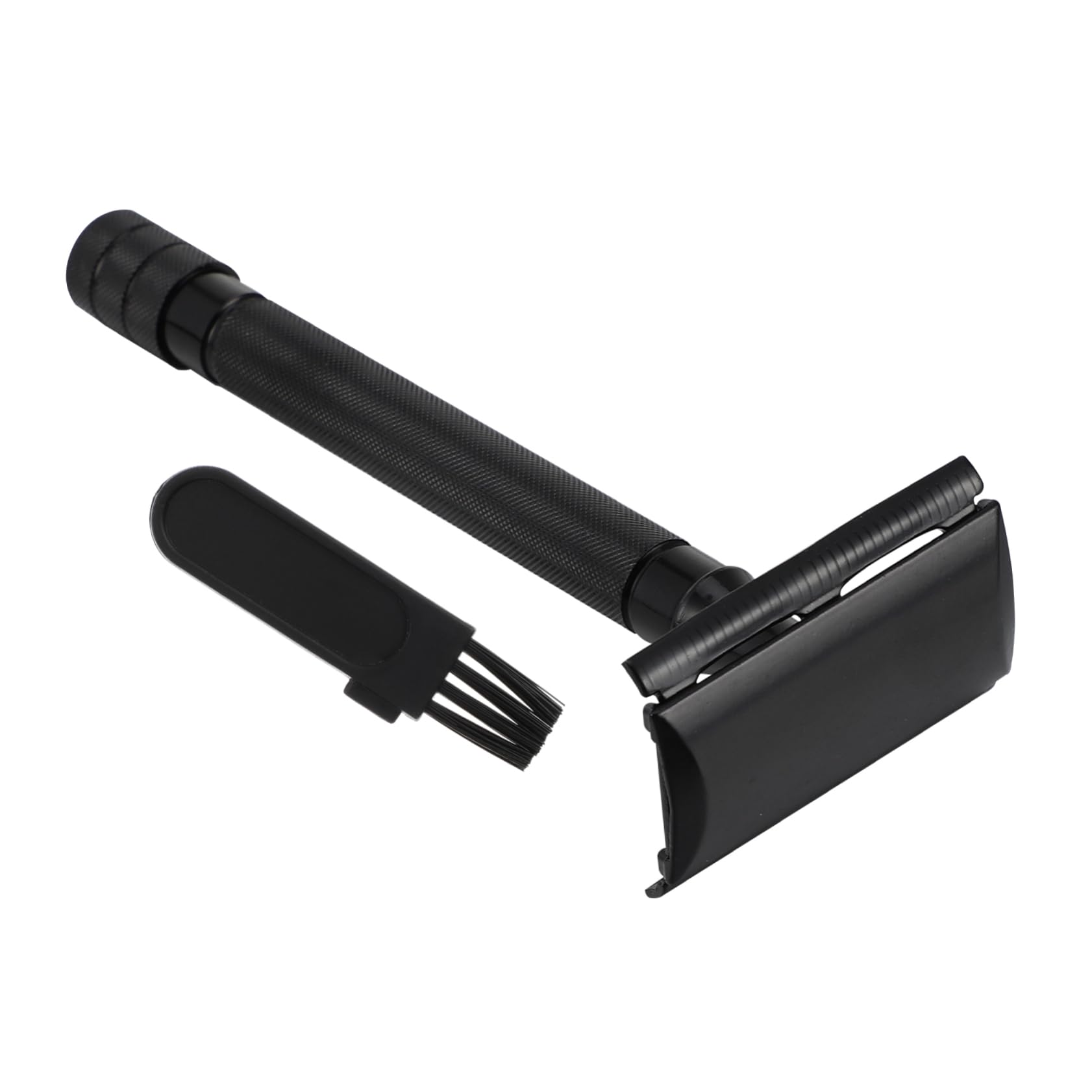 Mikinona Ergonomic Handle Safety Razor Double Edge Razor Reusable Manual Shaver for Men and Women Beard Trimmer