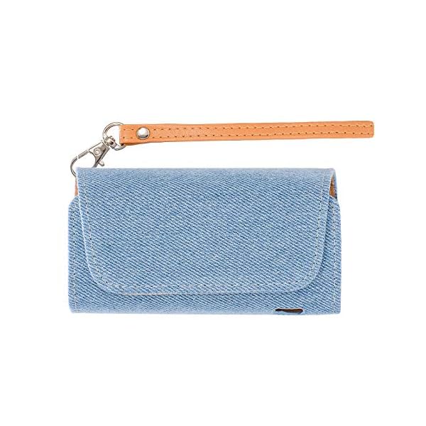 ZITFRI E Zigarette Tasche für IQOS3 / IQOS3 Duo, Hülle aus Leinen und PU-Leder - Organizer für IQOSZubehör, Tasche für E… – Bild 9