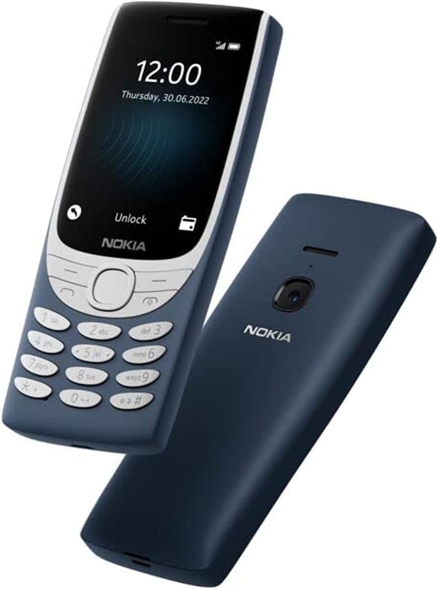 Nokia 8210 TA-1485 4G Dual Sim Smartphone, Blue