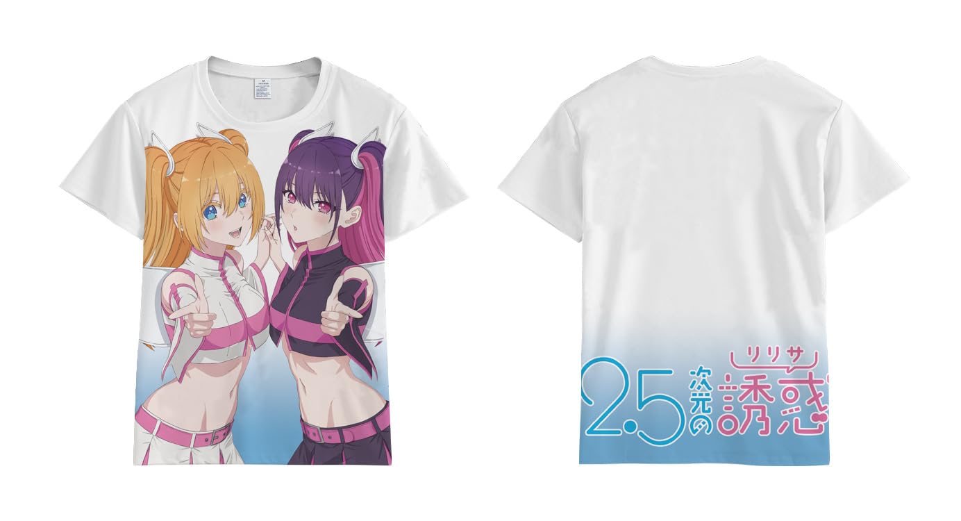 Amazon | Tシャツ 2.5次元の誘惑 半袖 トップス ティーシャツ