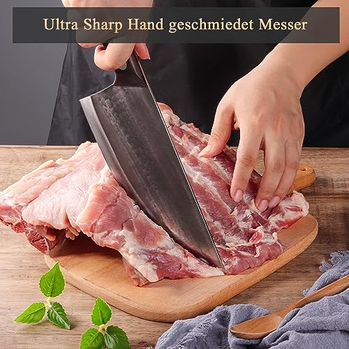 Kochmesser Küchenmesser Messer Japanisches Messer Rostschutzölbeschichtung Manuelles Schmieden von...
