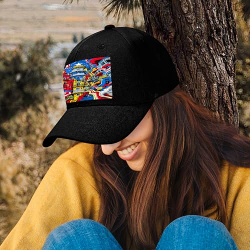 Balcones De Cora SanSe 2025 Fashion Digital Printed Baseball Dad Cap2